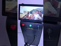 1200W ليزر إزالة الشعر الآلة الدائمة 120J / سم2 مع TEC زعفرة التبريد الاتصال