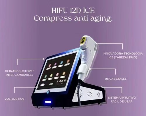 Vertical 12D HIFU Beauty Machine For Visible Skin Lifting And Firming